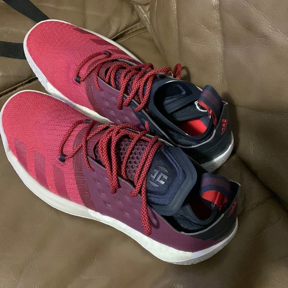 New without tag Adidas burgundy, Harden Vol 2 main image 5